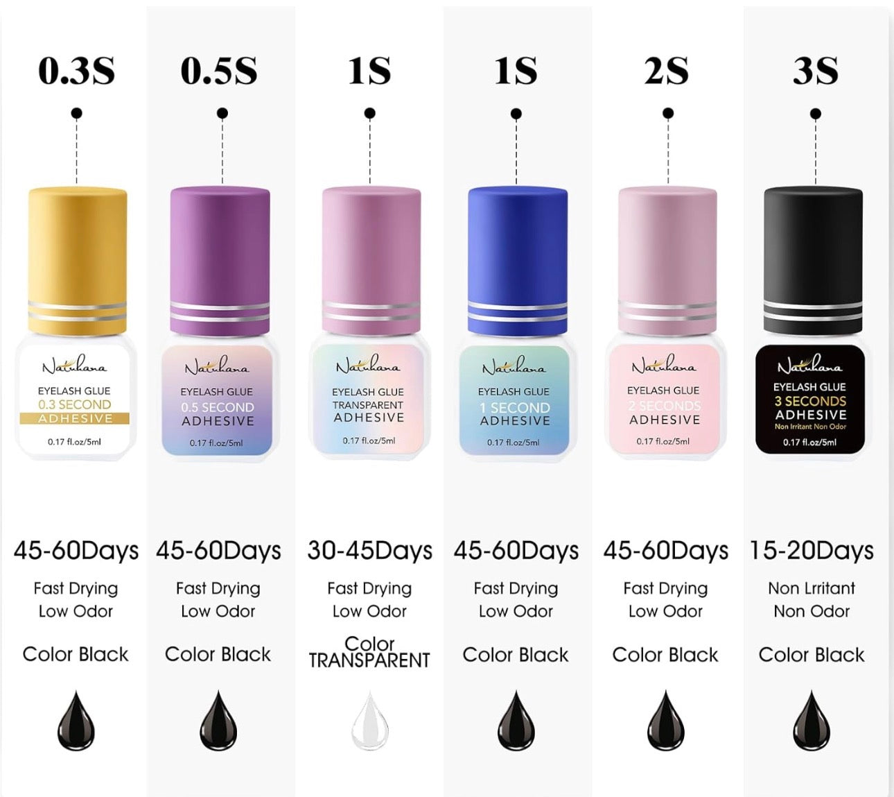 Eyelash Glue Flex Bond - 2S Pink (مرن و طويل الامد)