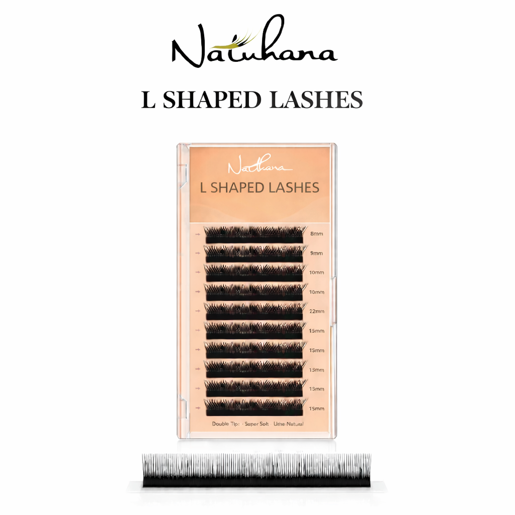 L shaped Lashes - Natuhana