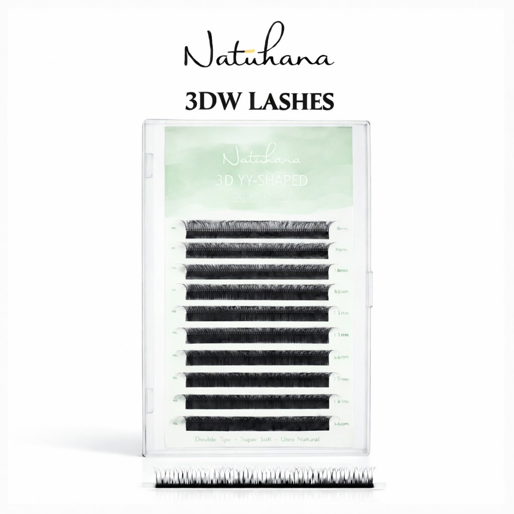 3D W Sahped Lashes - Natuhana