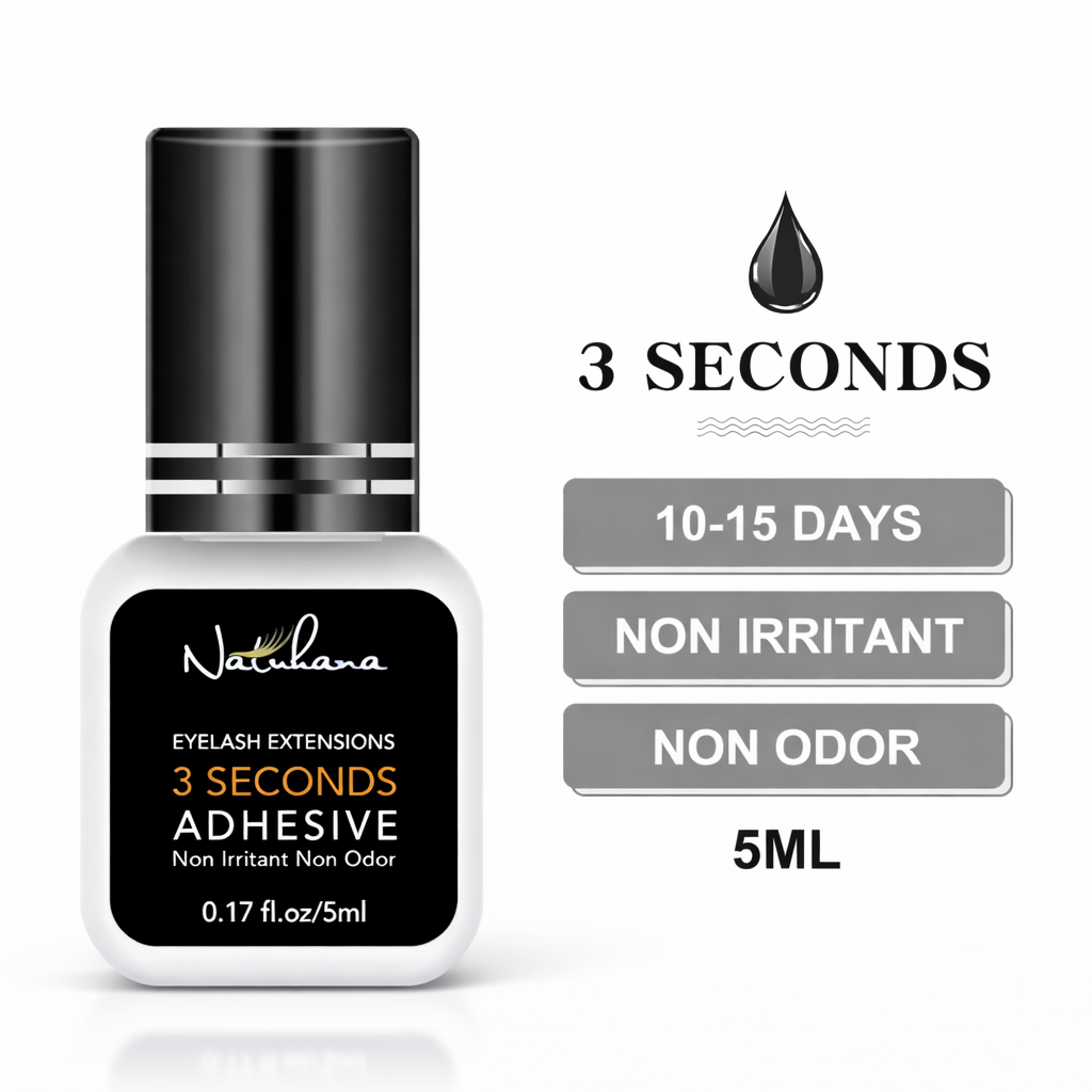 Eyelash Glue N-Irritant - 3S Black (للعين الحساسة)