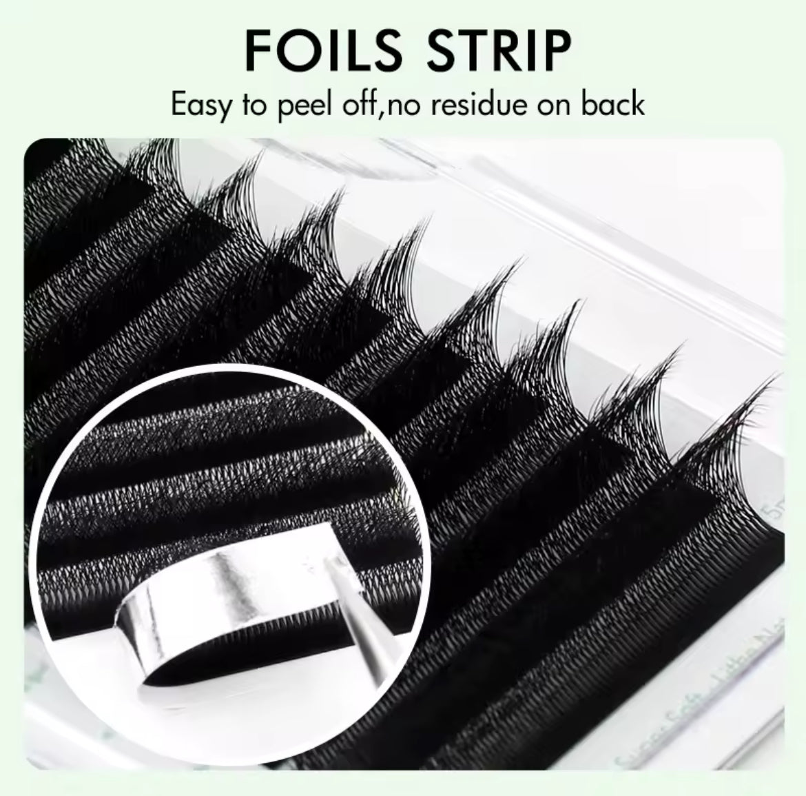 Natuhana 8D W lashes - C Curl - 0.05 Thickness - 8-14 Mix Length.