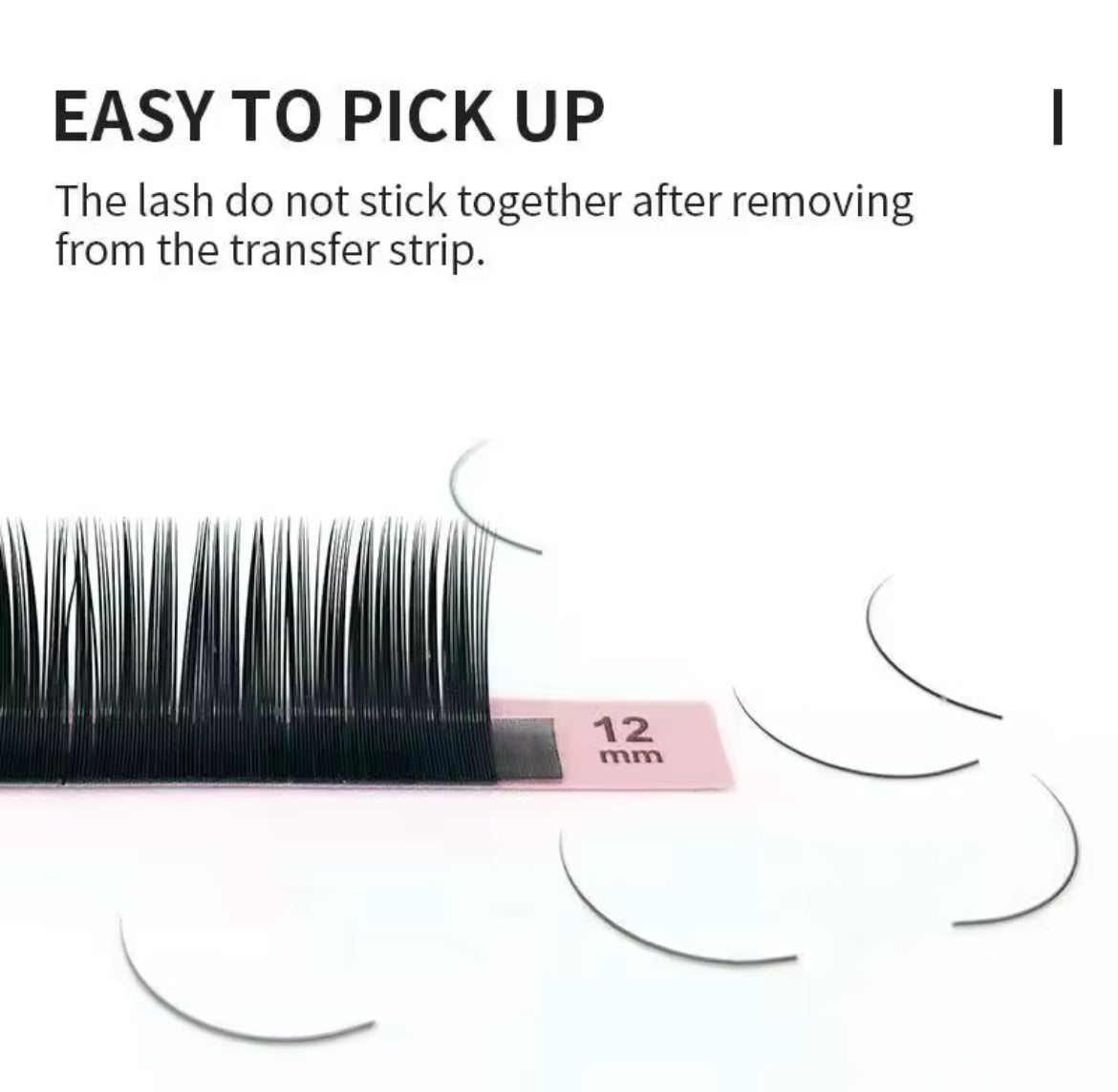 Natuhana Super Long lashes - C Curl - 0.05 Thickness - 15-20 Mix Length.